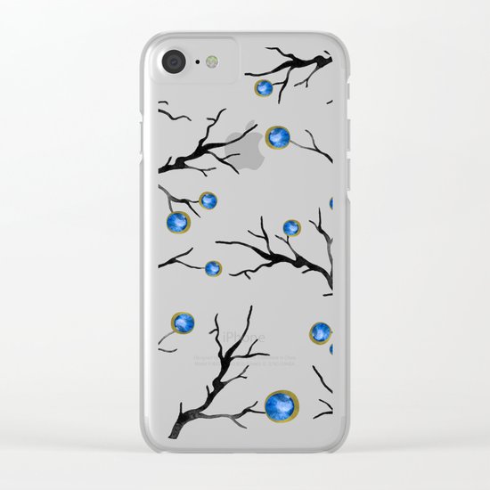 Cold Winter Clear iPhone Case