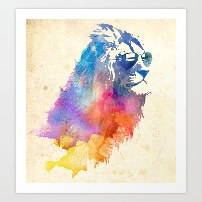 Discover the motif SUNNY LEO by Robert Farkas  as a print at TOPPOSTER