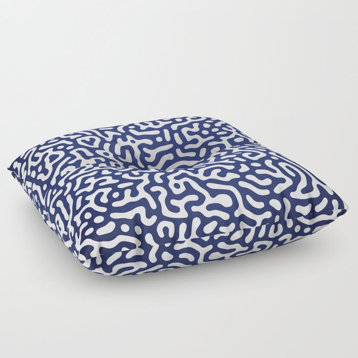 White & Blue Smart Turing Pattern Design , 13 Pro Max 13 Mini Case, Gift Geschenk Phone-Hülle Floor Pillow