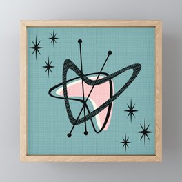 Atomic Boomerangs & Starbursts III Framed Mini Art Print