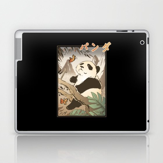 Japanese Panda Kawaii Pandas For Japan Fans Laptop & iPad Skin