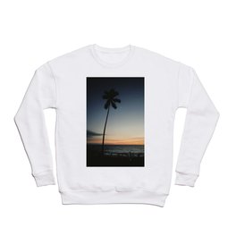 Sunset Palm Tree Crewneck Sweatshirt