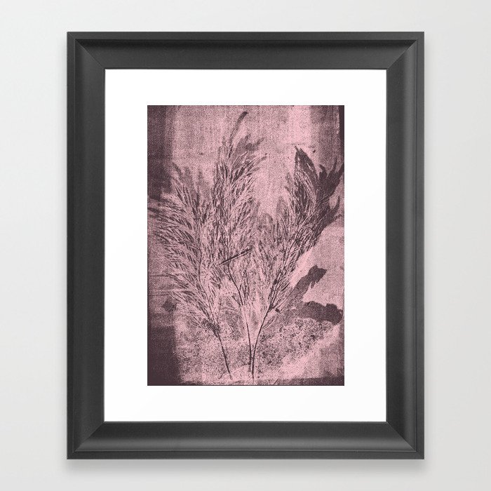 Leaves Framed Art Print