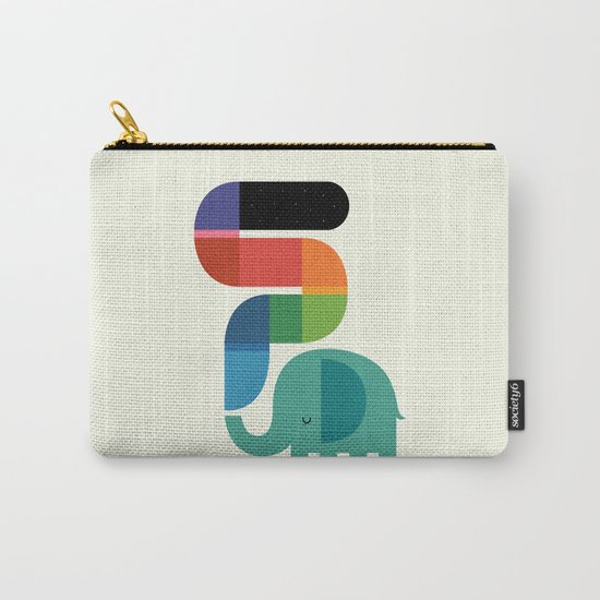 Rainbow Painter Carry-All Pouch