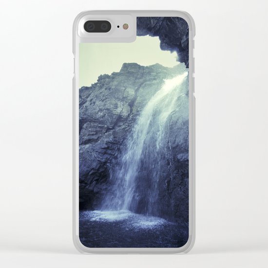 "At the mountains" Waterfalls... Clear iPhone Case