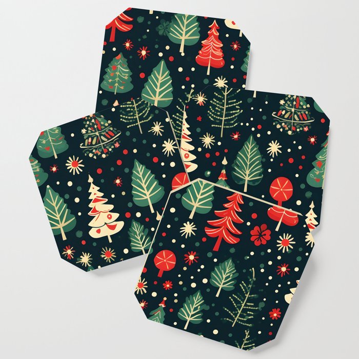 Christmas patterns Coaster