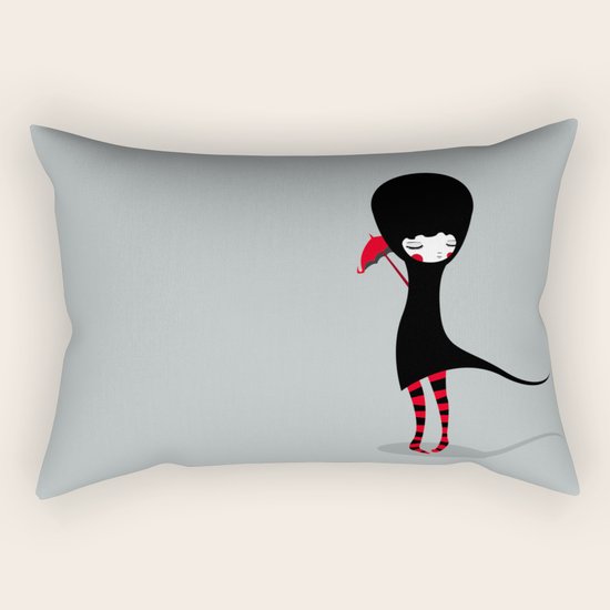 Rain Rectangular Pillow