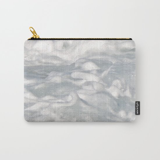 TEXTURES: Laguna Beach Sea Foam #3 Carry-All Pouch