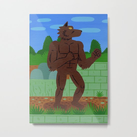 RISE FROM YOUR GRAVE Metal Print