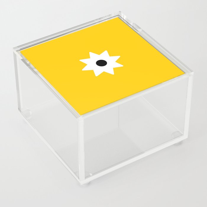 New star 42 -Yellow Acrylic Box