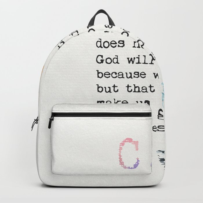 C.S. Lewis quote 2 Backpack
