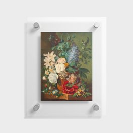 Floral Bouquet  Floating Acrylic Print