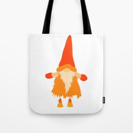 Cute orange gnome Tote Bag