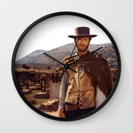 Clint Eastwood Wall Clock