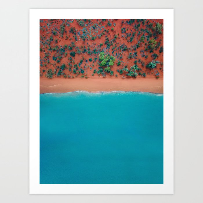 Broome Australian Beaches  Art Print