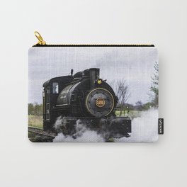Steam Train Carry-All Pouch | Ventage, Old, Steam, Steamtrain, Seamlocamotive, Train, Color, Photo, Digital 