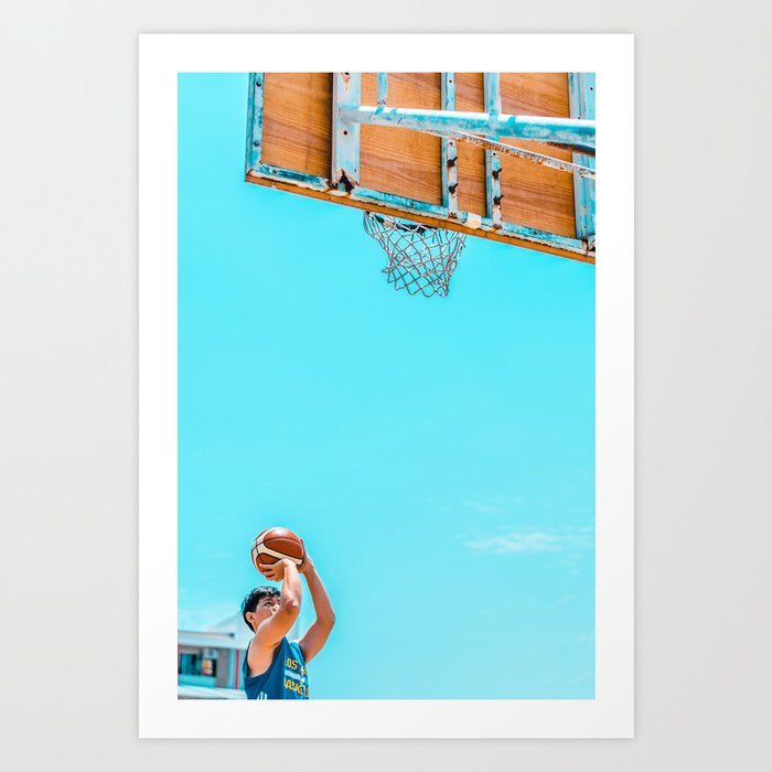Basketball 23 Art Print
