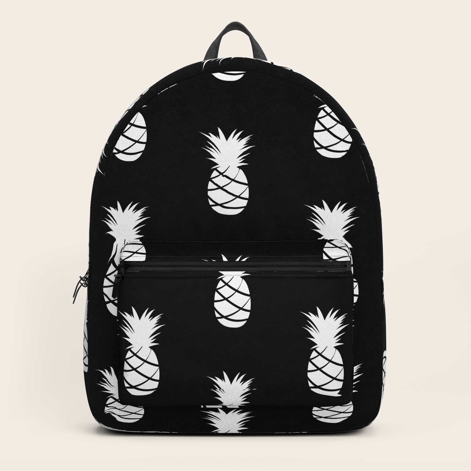 black pineapple backpack