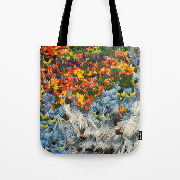 Feathered Tote Bag