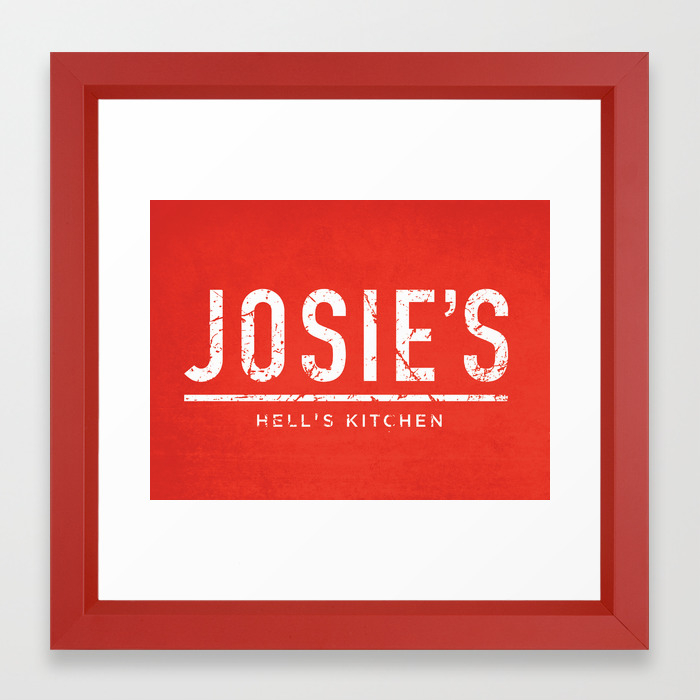 Josie S Bar Of Hell S Kitchen Framed Art Print By Milofirewater