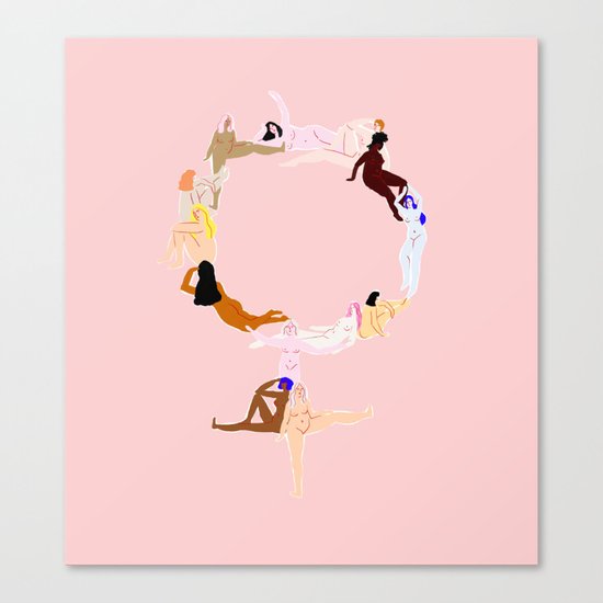 women Canvas Print