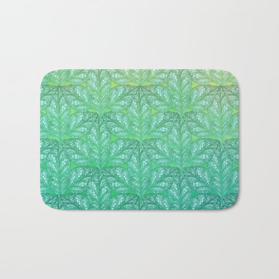 Leaf Skeletons #4 Bath Mat