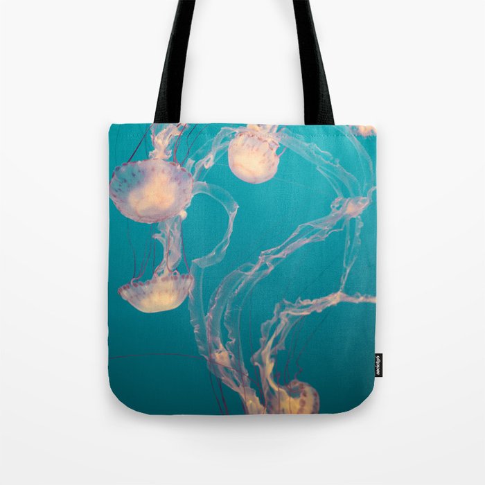 Underwater Flames Tote Bag