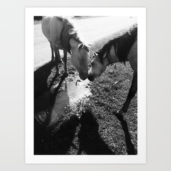 Mates Art Print