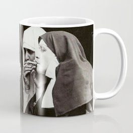 Nuns Smoking Vintage Photography Coffee Mug