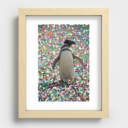 pinguino Recessed Framed Print
