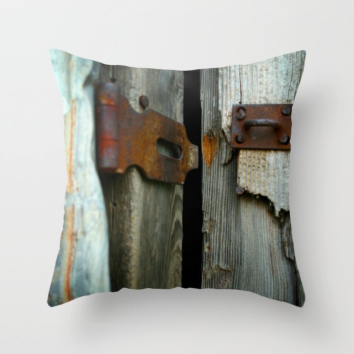 Lock Down Throw Pillow