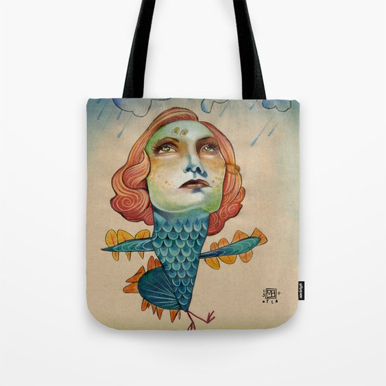 INTO THE STORM Tote Bag