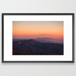Sandia Peak Framed Art Print
