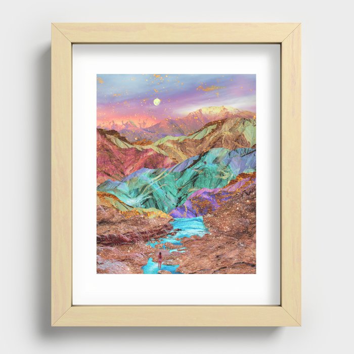 All that glitters is gold Recessed Framed Print