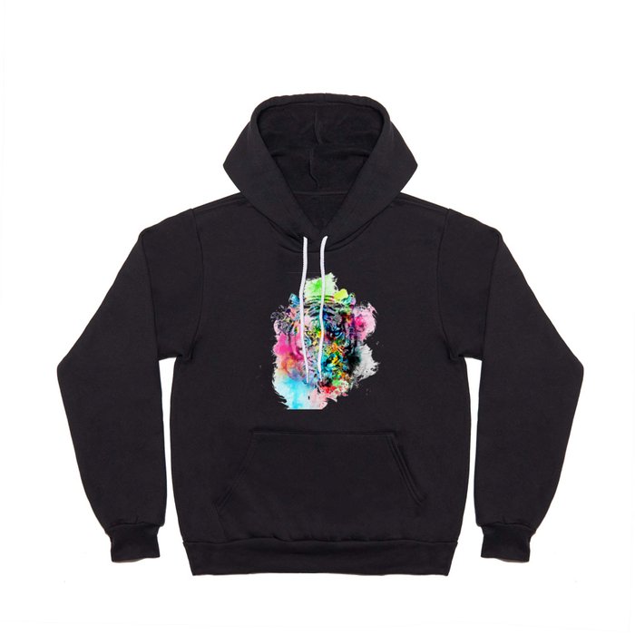 colorful tiger Hoody