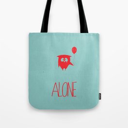 Alone Tote Bag