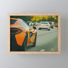 Luxury Car Framed Mini Art Print
