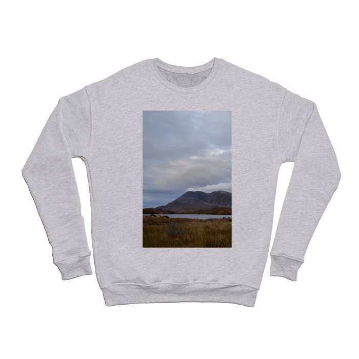 Scottish Highland Mountains in Winter Crewneck Sweatshirt