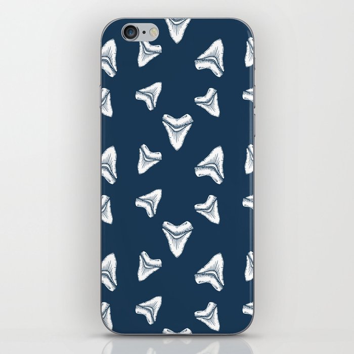 Sharks Tooth Pattern iPhone Skin