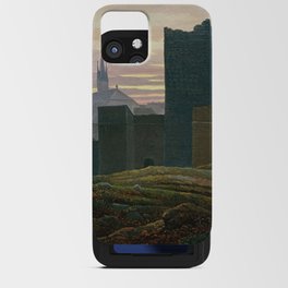 The Imperial Castle in Eger - Carl Gustav Carus  iPhone Card Case
