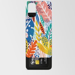 Colorful Floral Tropical Jungle Android Card Case