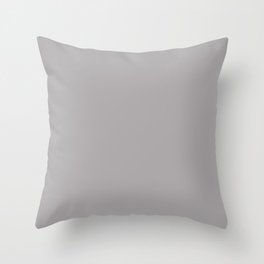 Bluegill Grey Throw Pillow