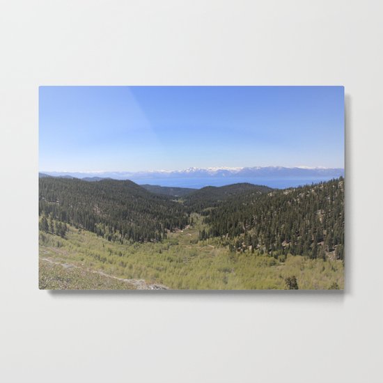North Canyon Road Metal Print