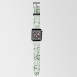 juniper green floral bouquet aesthetic cluster Apple Watch Band