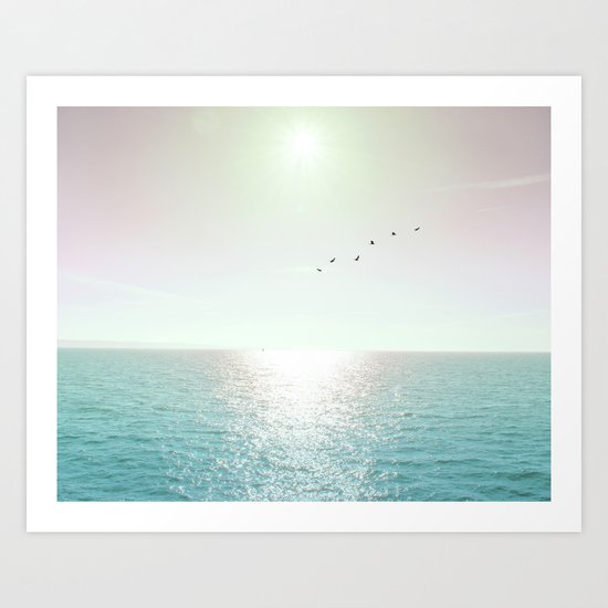 Goodbye Blighty Art Print