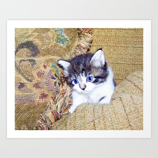 Little Smokey Art Print