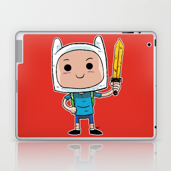 What Time Is It? Laptop & iPad Skin