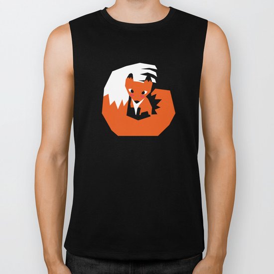 Red Fox Biker Tank