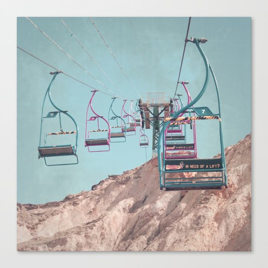 into the sky... Canvas Print