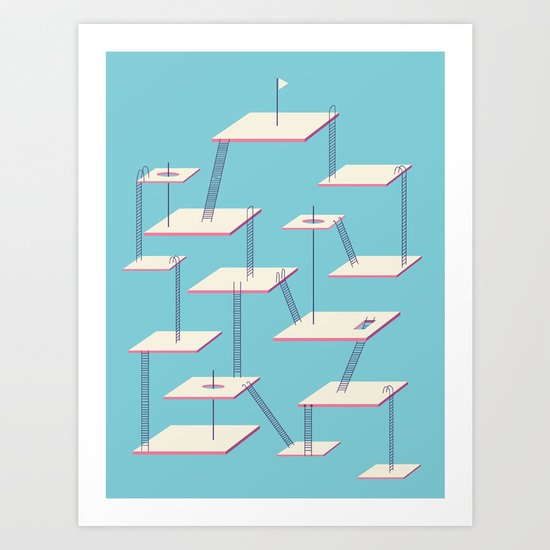 STAGNATION Art Print
